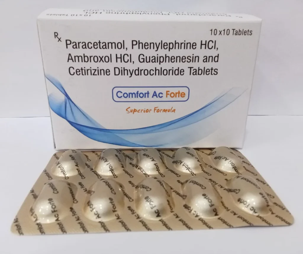 Paracetamol and Cetirizine Tablets